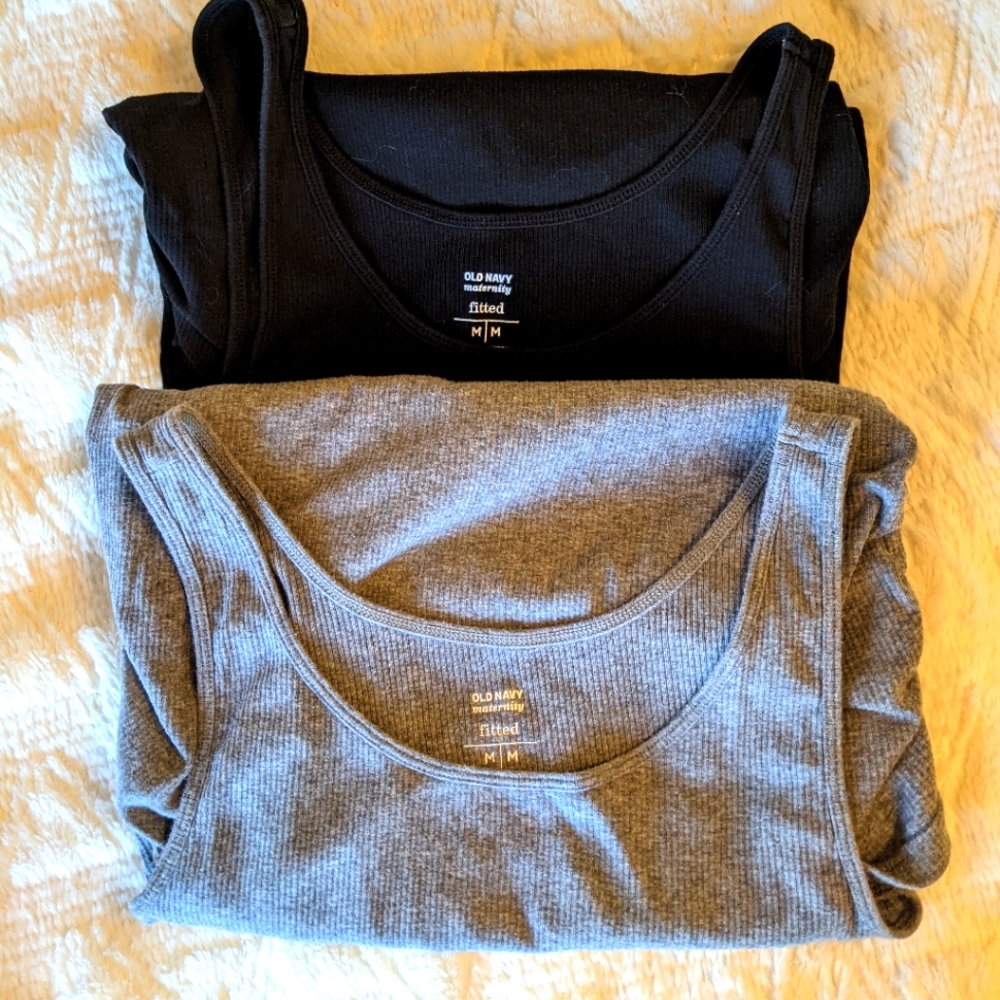 Set of 2 Old Navy Maternity Tank Tops